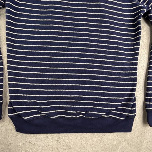 Disney Parks Hoodie Mens Medium Mickey American Flag Full Zip USA Striped Cotton - Picture 9 of 12